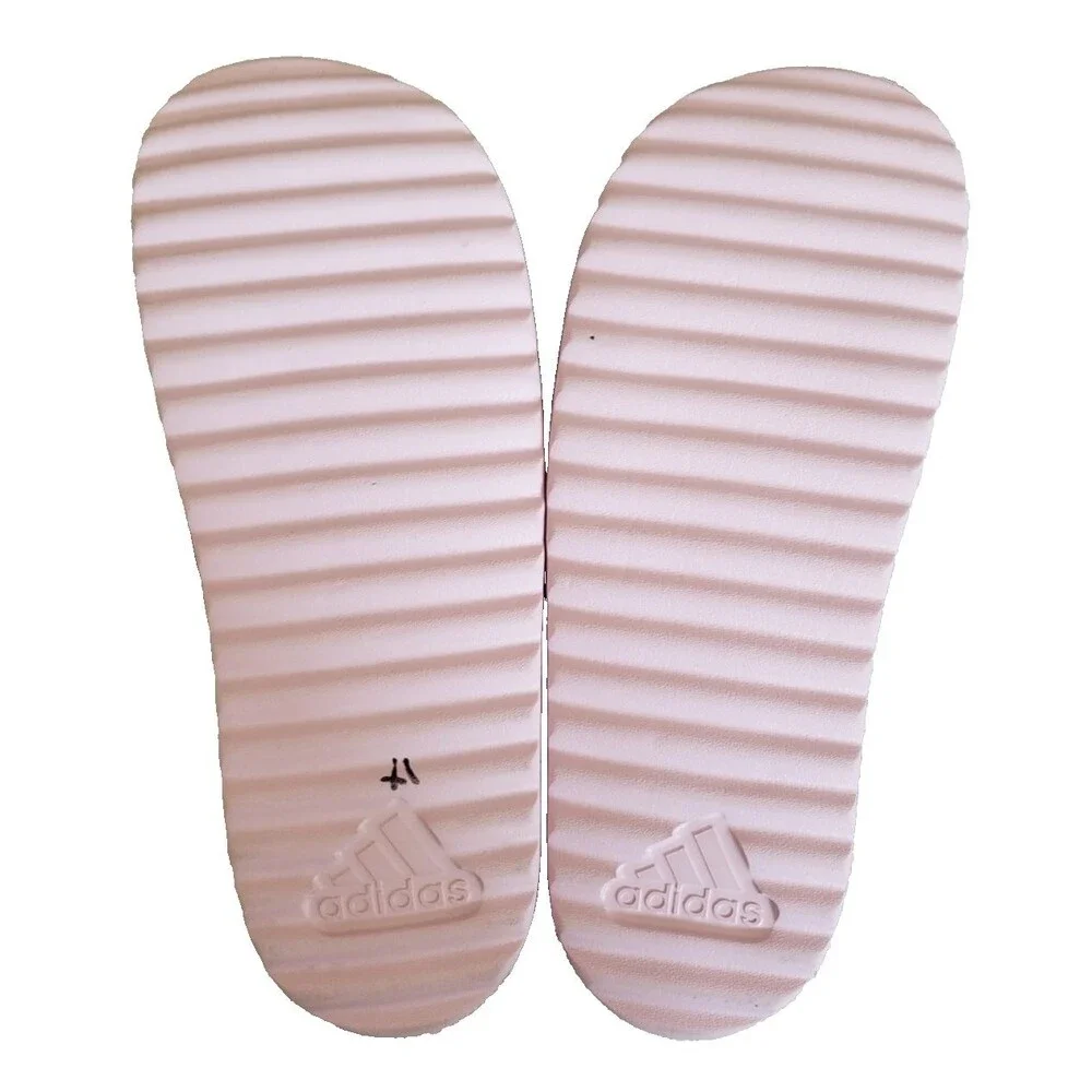 Adidas Shoes Adilette Platform Slides Sandals Black/Pink Men's Size 10 IH0720
